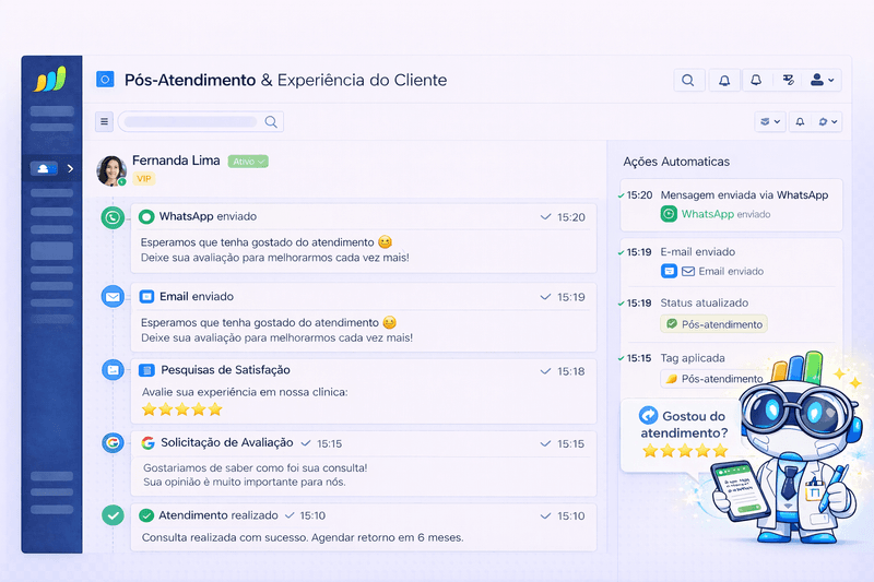 Lembrete de retorno automático